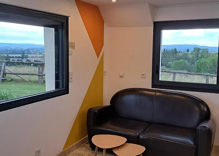 Сasa de vacaciones Panarama Maison Neuve Superbe Vue Gouffern en Auge