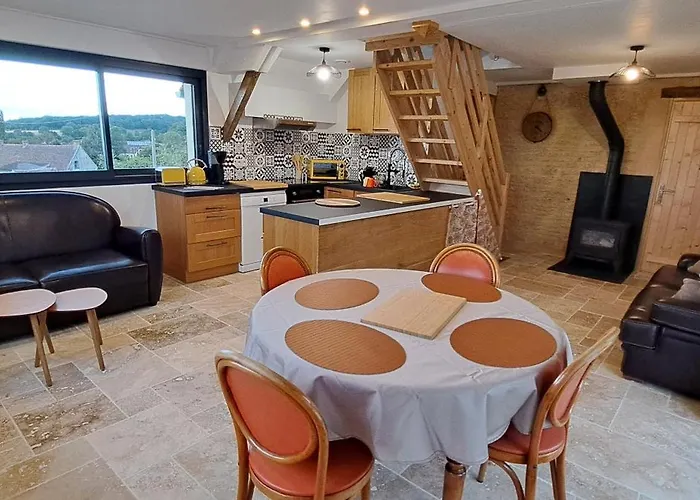 Panarama Maison Neuve Superbe Vue Gouffern en Auge